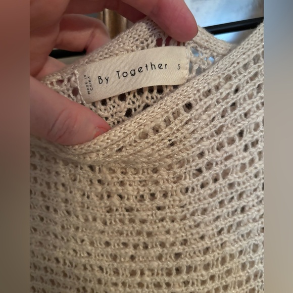 Open knit sweater - Picture 3 of 4